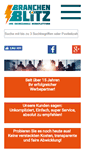 Mobile Screenshot of branchenblitz.de